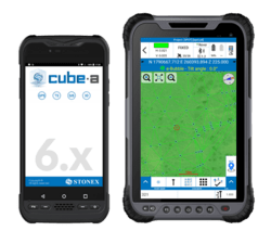 Software Stonex Cube-a (Android) til GNSS Vers 6.x (engelsk version)