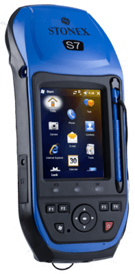 S7G GNSS modtager med Carlson SurvCE software