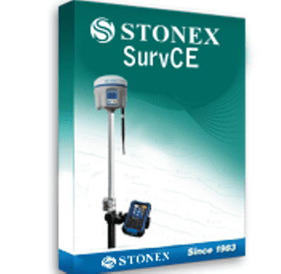 Stonex R35LR, 2" 1000 m, Elektronisk manuel Totalstation med farve touch screen (med Carlson Surv CE software)