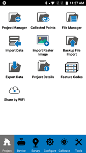 Software Stonex Cube-a (Android) til GNSS Vers 7.x (engelsk version)
