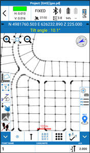 Software Stonex Cube-a (Android) til GNSS Vers 7.x (engelsk version)