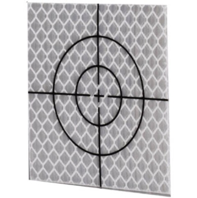 Reflektormærker sølv 50 x 50 nem-klæb selvklæbende (pkk. á 20 stk.)