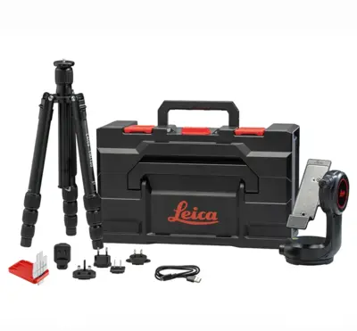 Kuffert med beslag DST360-X, lader, TRI120 og GZM3 target til DISTO X6 Afstandsmåler